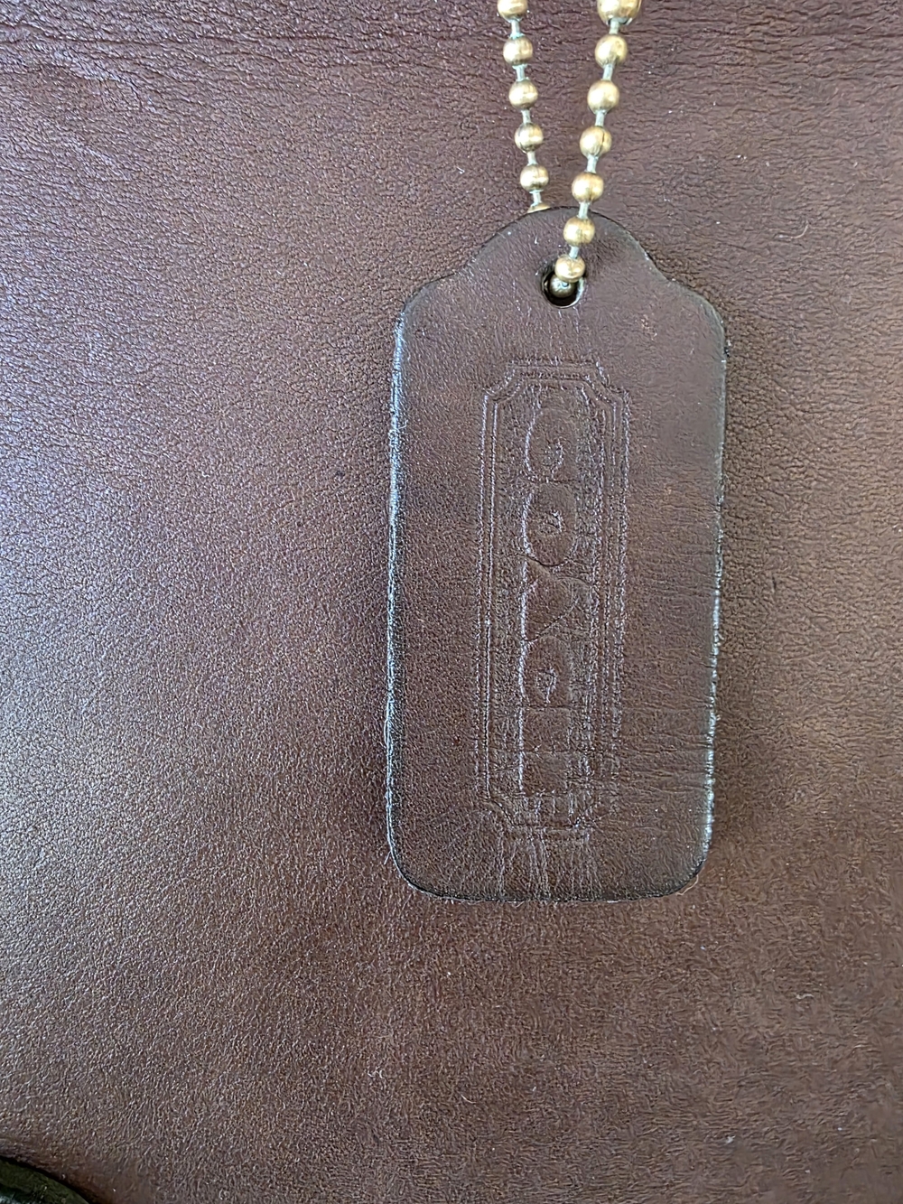 Vintage Coach Beekman Mahagony Briefcase Messenger Laptop Bag USA 1997 - Picture 11 of 16